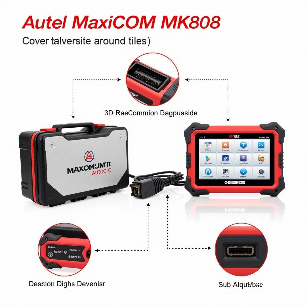 Autel MaxiCOM MK808 diagnostic tool