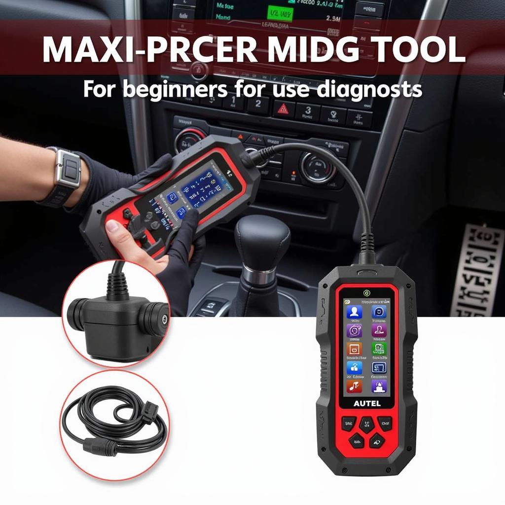 Autel MaxiDiag Elite MD802 diagnostic tool