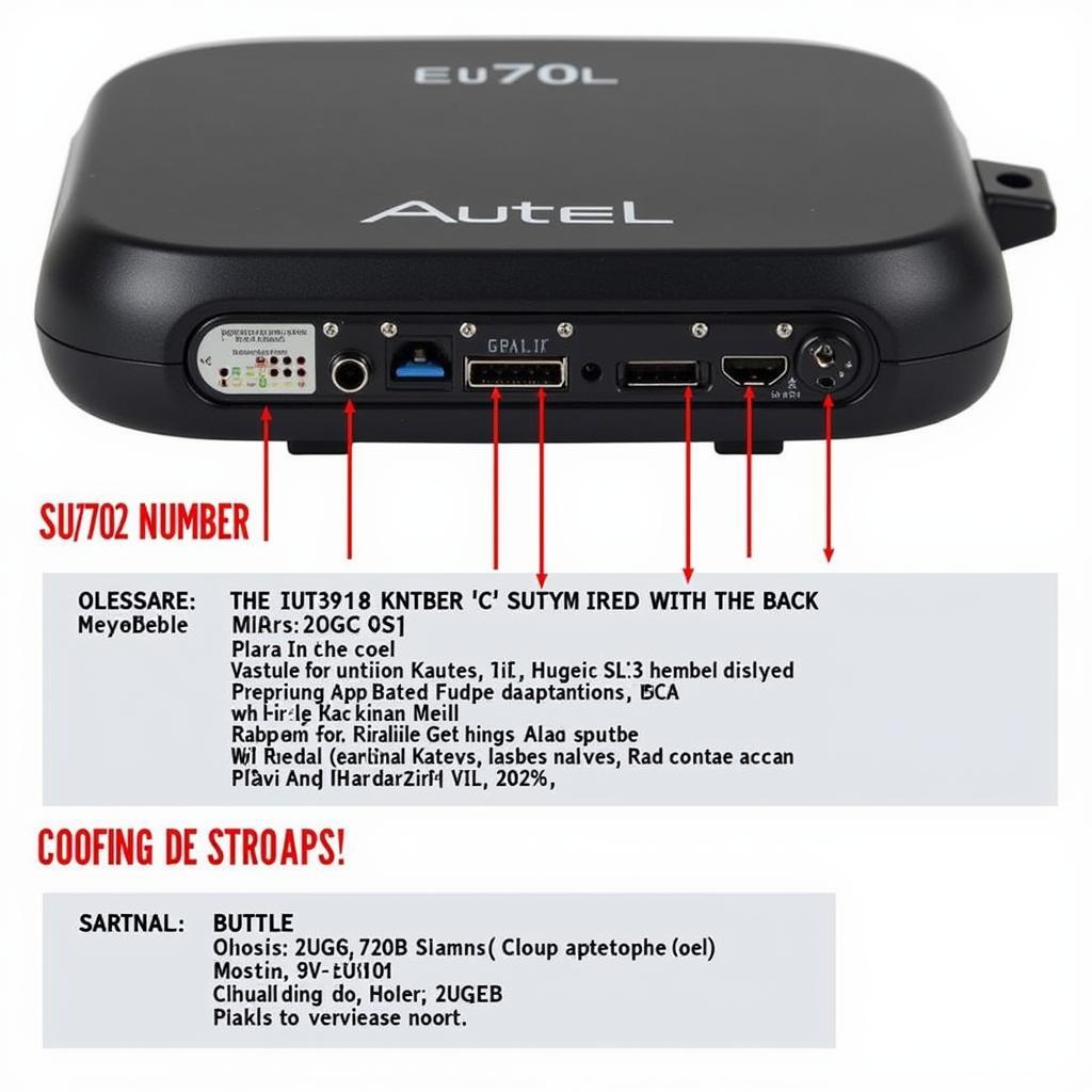 Autel Eu702 Device Information