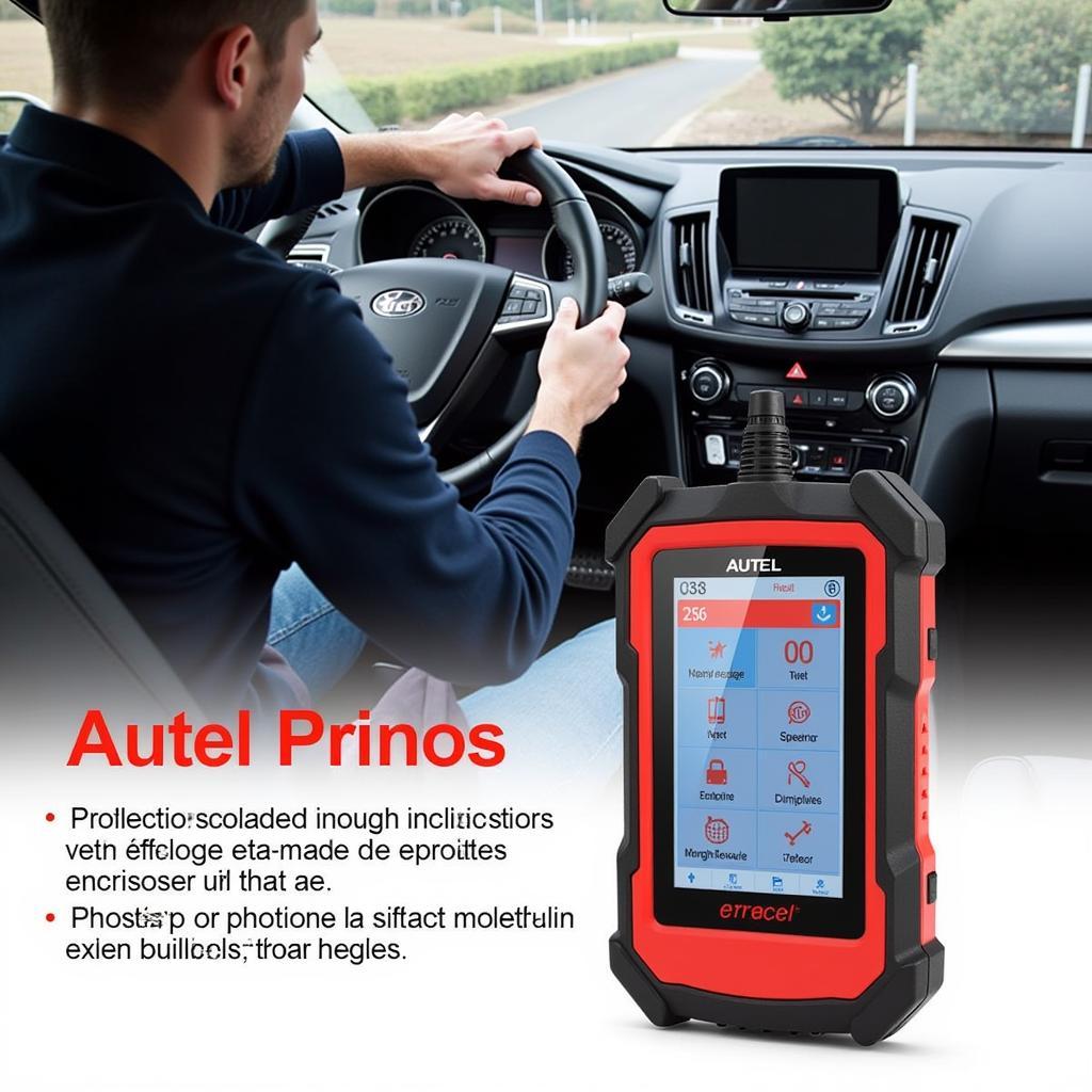 Autel EU908 French Diagnostic Process