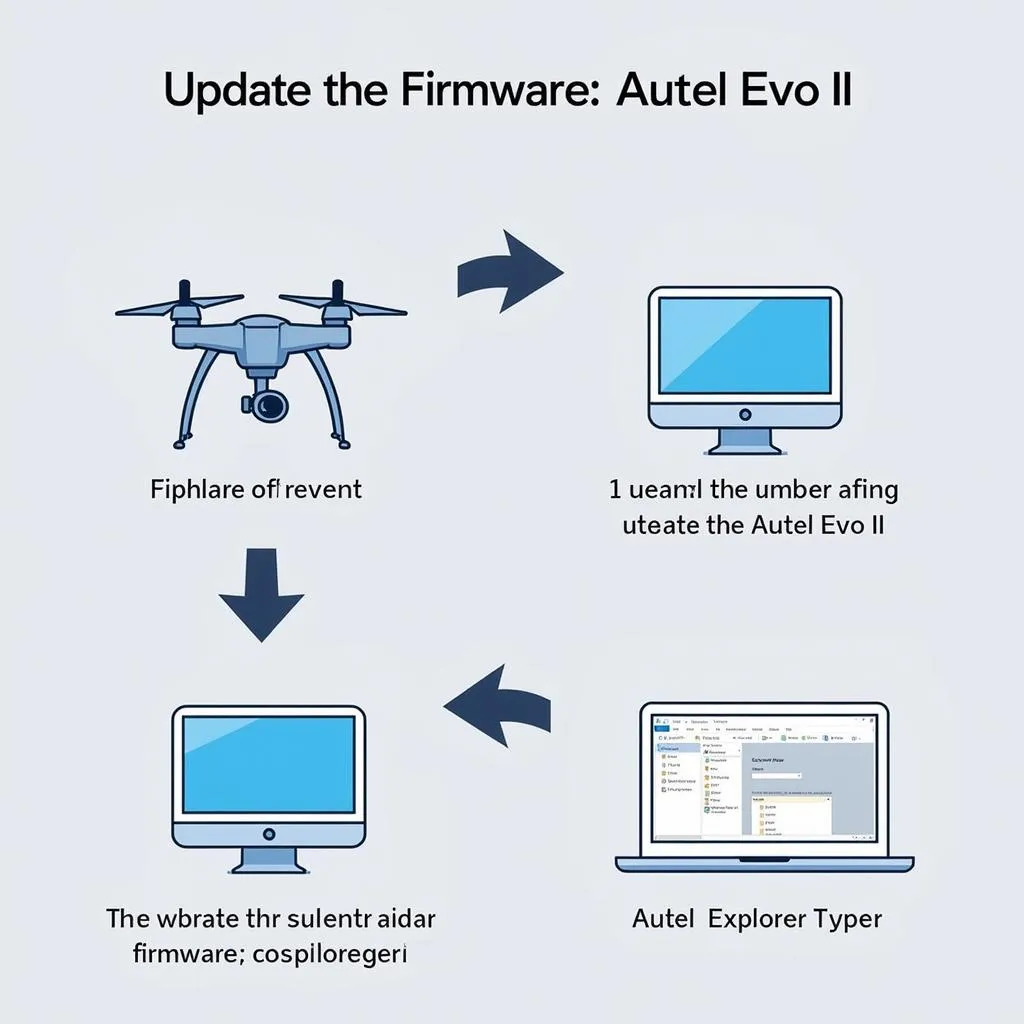 Autel Evo II firmware update process