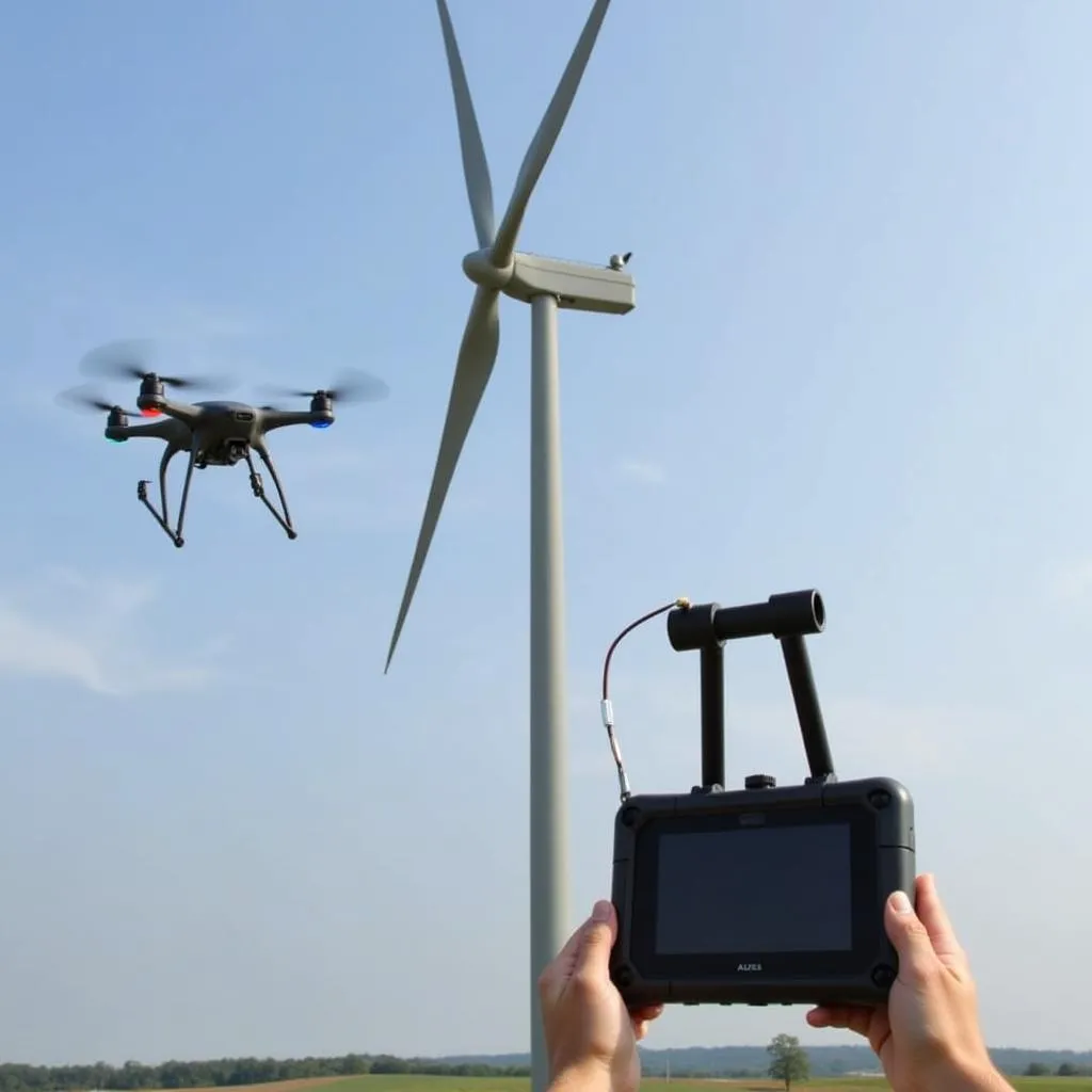 Autel EVO II used for aerial inspection