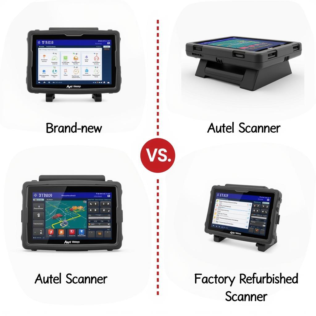 Autel Factory Refurbished Scanner Comparison