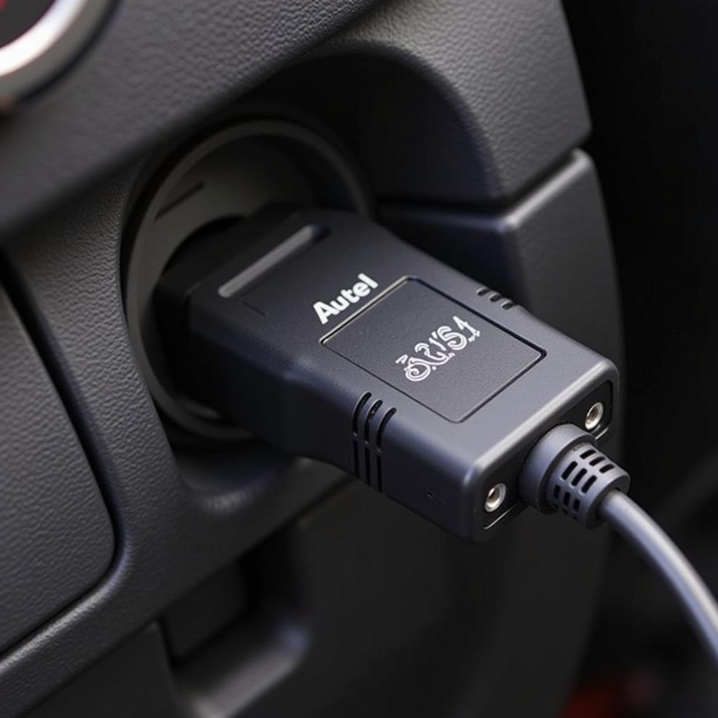 Autel J2534 Connected to OBD2 Port