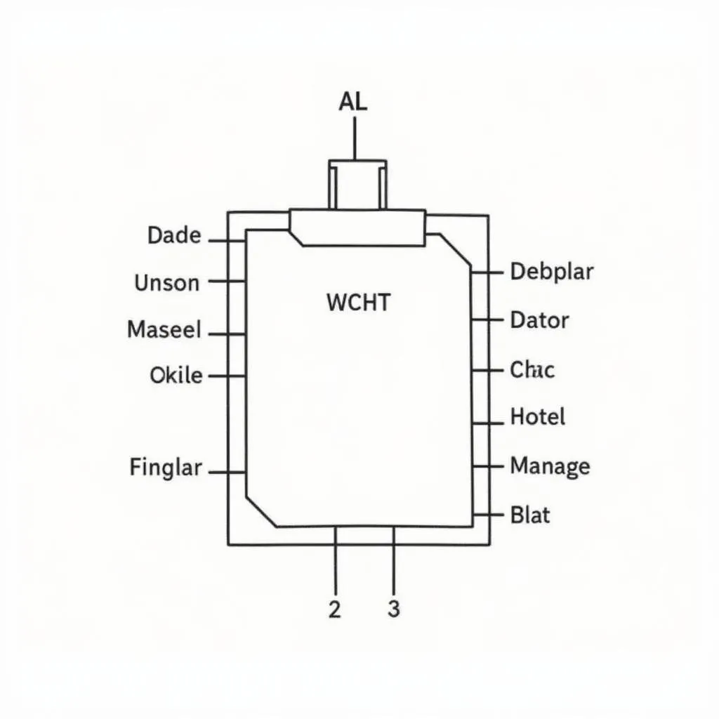 Autel J2534 connector pinout diagram