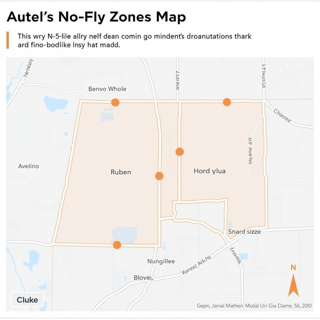 Autel No Fly Zone Map