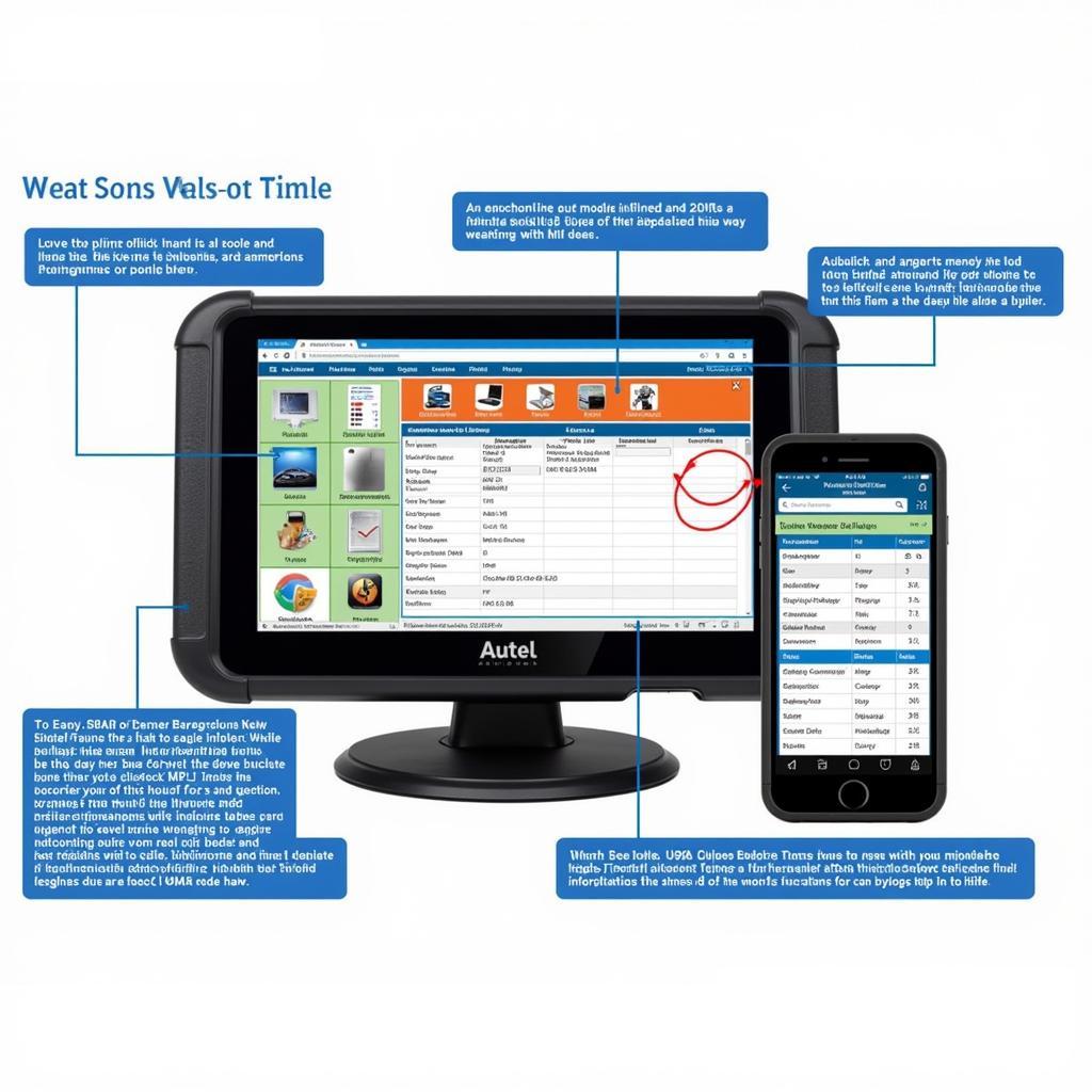 User-friendly interface of the Autel MaxiCheck MX808s