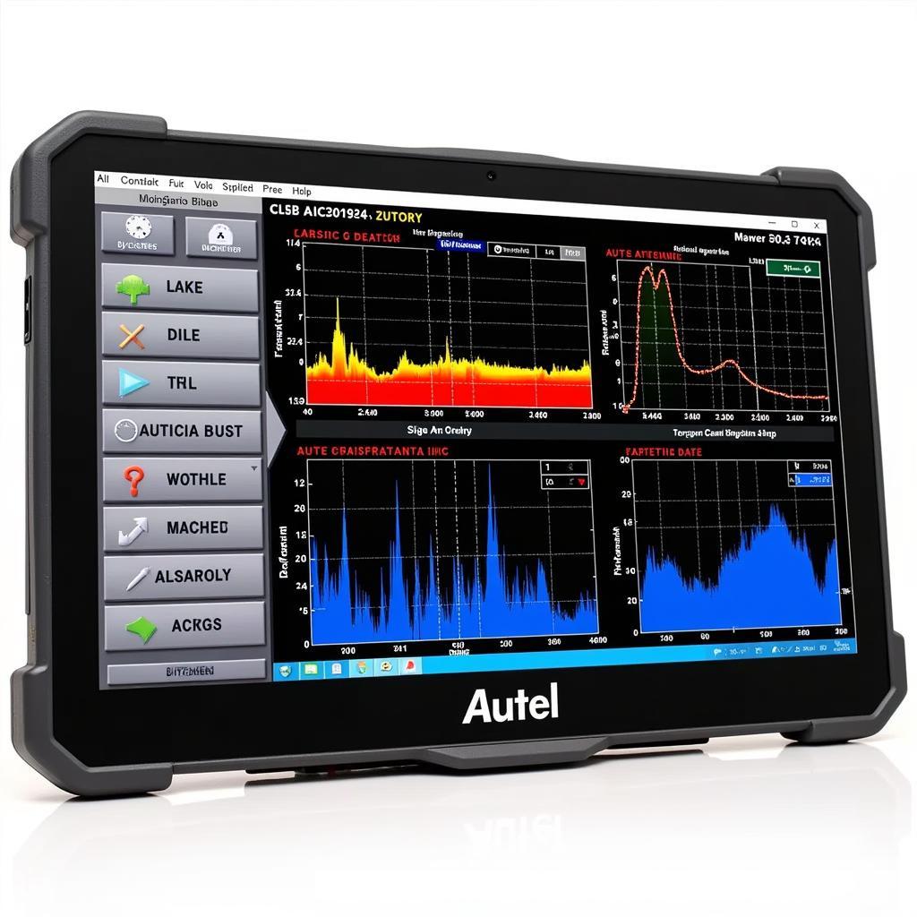 Autel MaxiCheck Software Interface