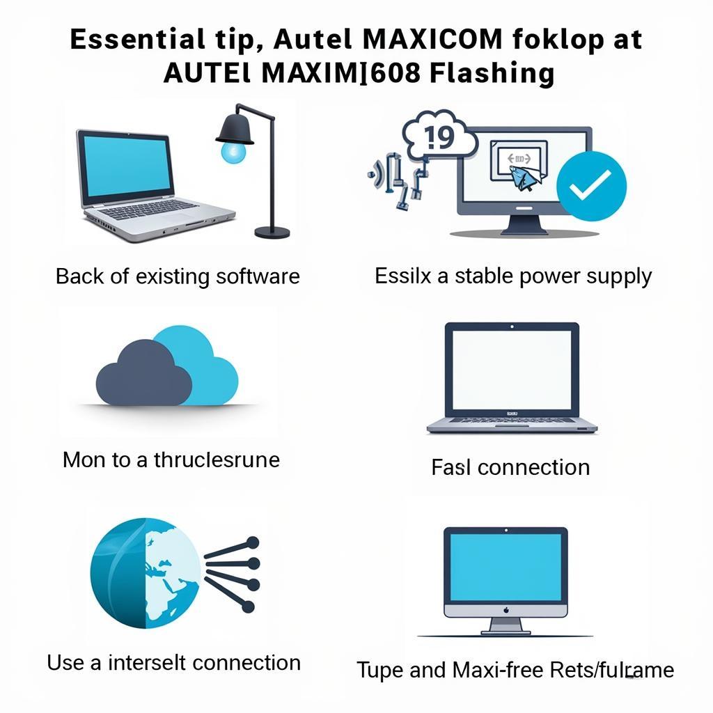 Autel MaxiCOM MK808 Flashing Tips