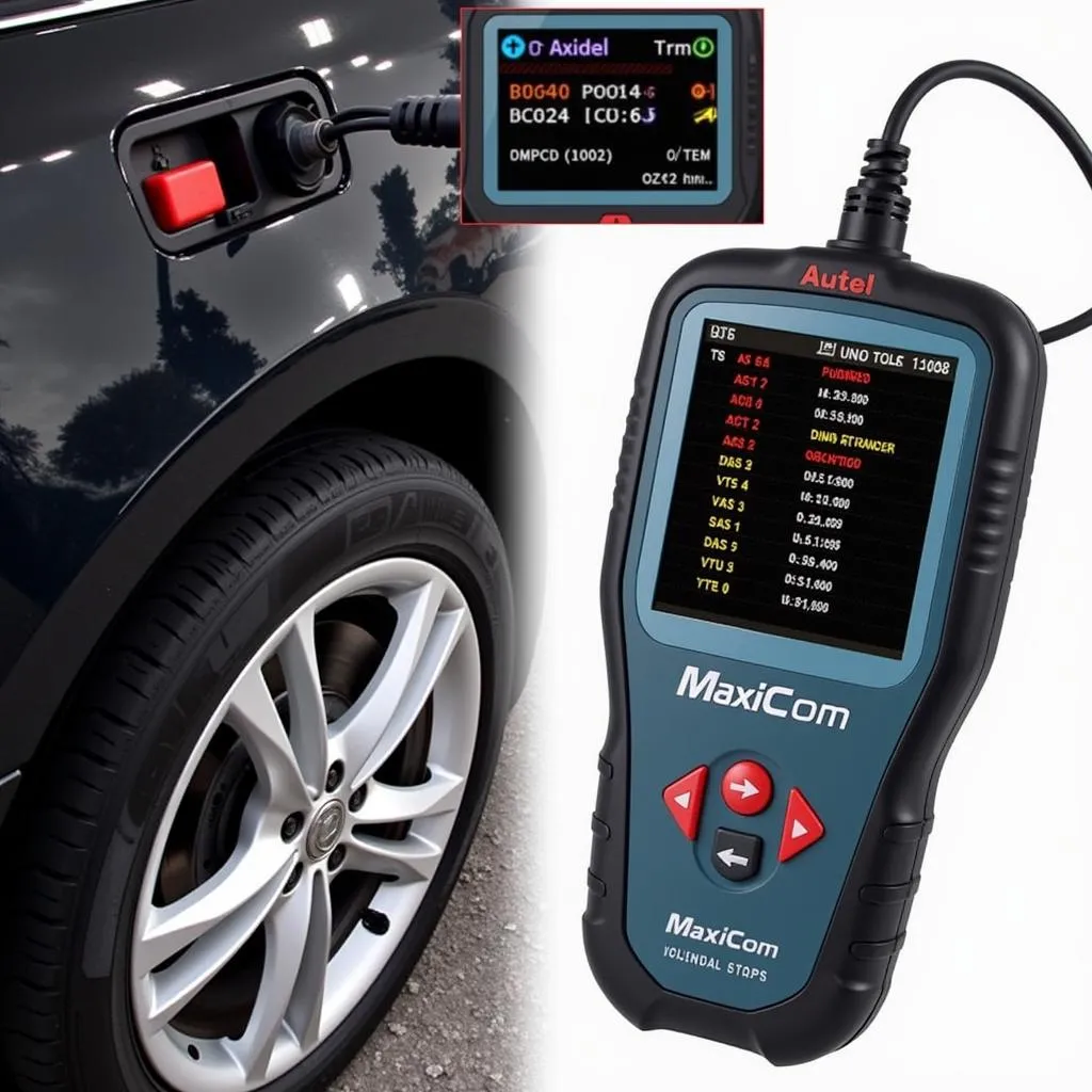 Autel MaxiCOM MK808 Performing Diagnostics