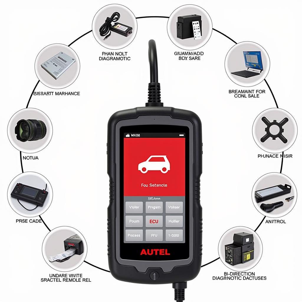 Autel MaxiCOM MK808 Diagnostic Scan Tool