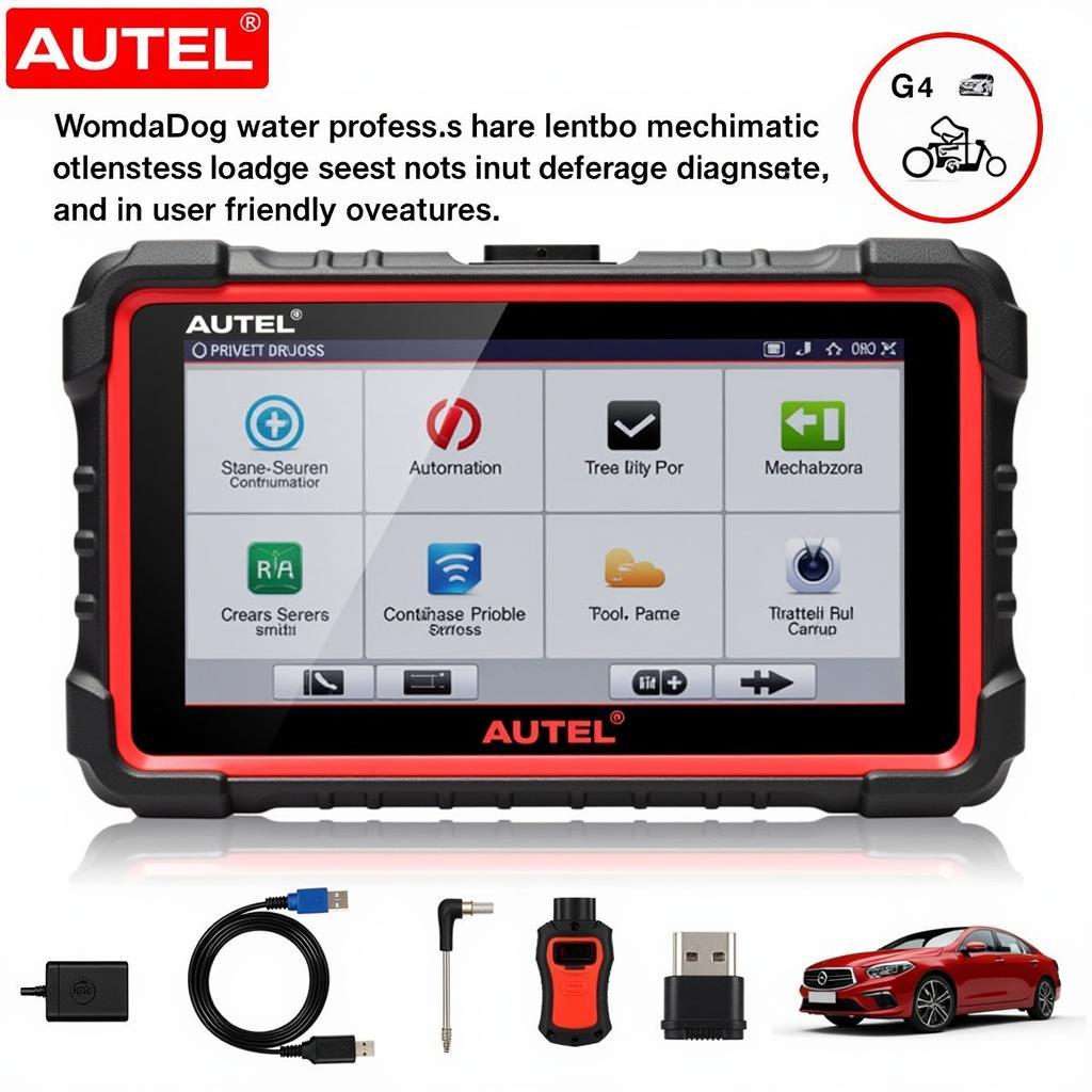 Autel Maxidas DS708 Diagnostic Scanner