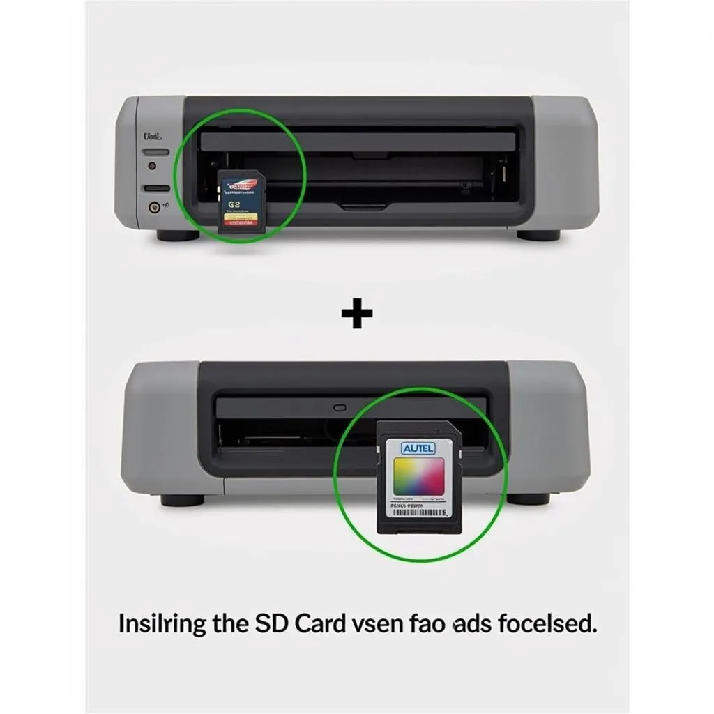 Correct Way to Insert SD Card into Autel MaxiDAS DS708