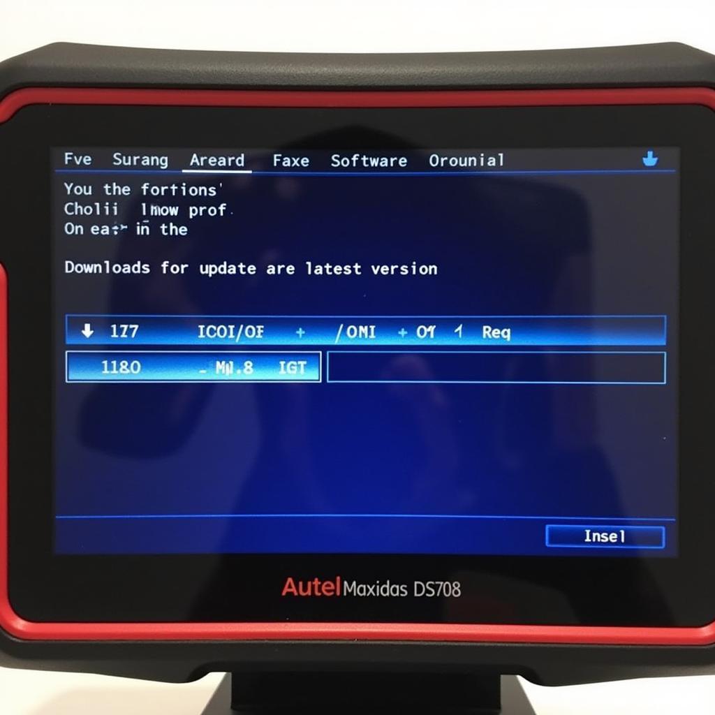 Autel Maxidas DS708 Software Update