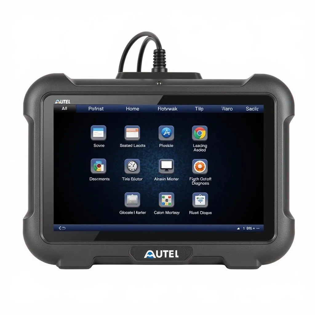 Autel MaxiDAS DS808S Software Interface