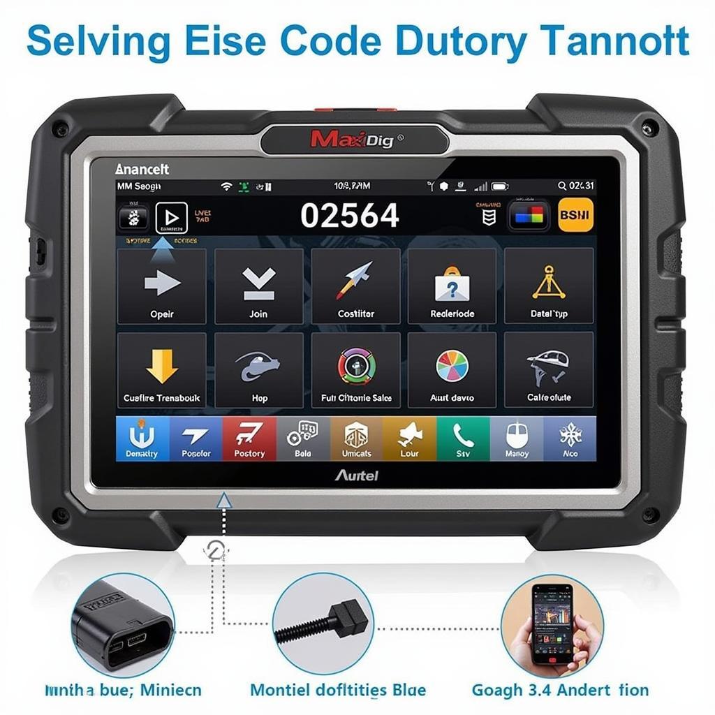 Autel MaxiDiag Elite diagnostic scan tool