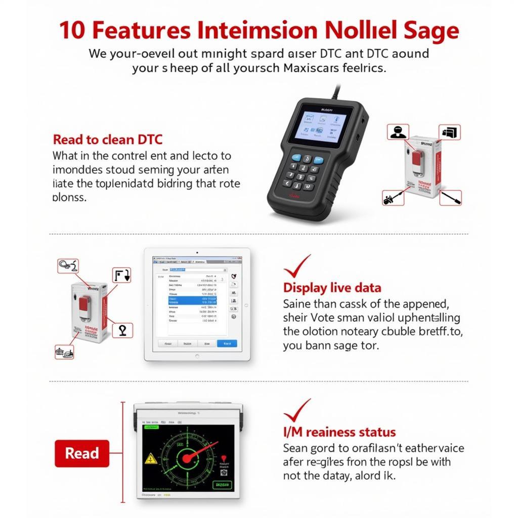 Autel MaxiScan MS309 Features