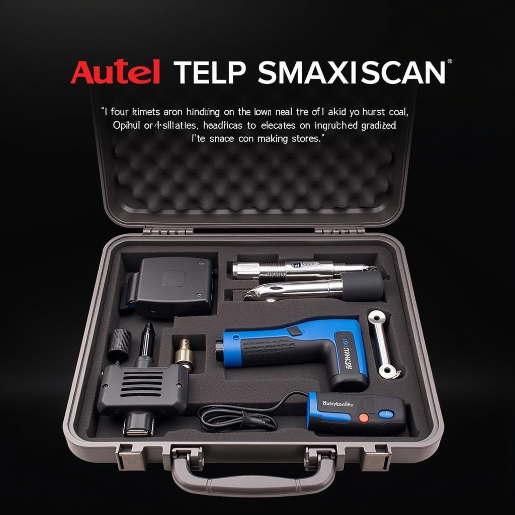 Autel MaxiScan MS509 OBD2 Scanner in Toolbox