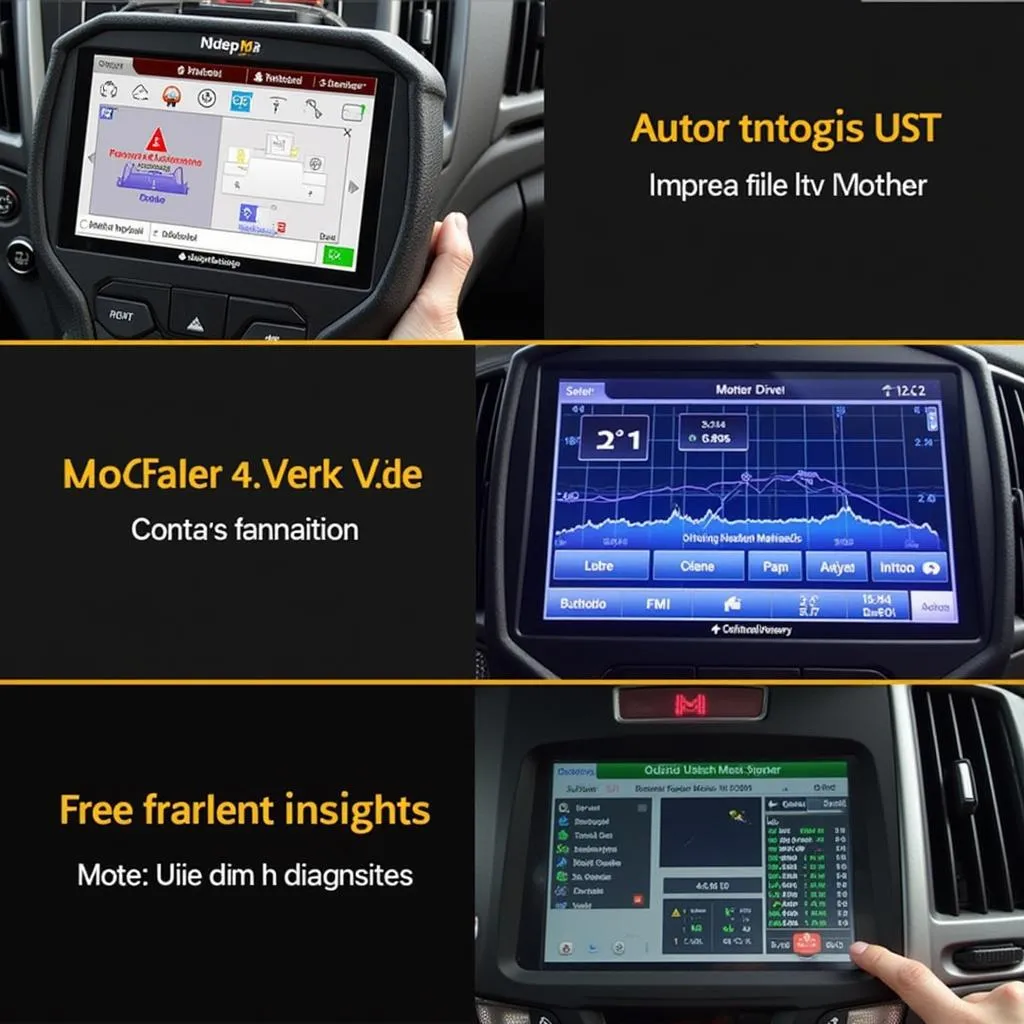 Autel MaxiSys 906BT performing diagnostics