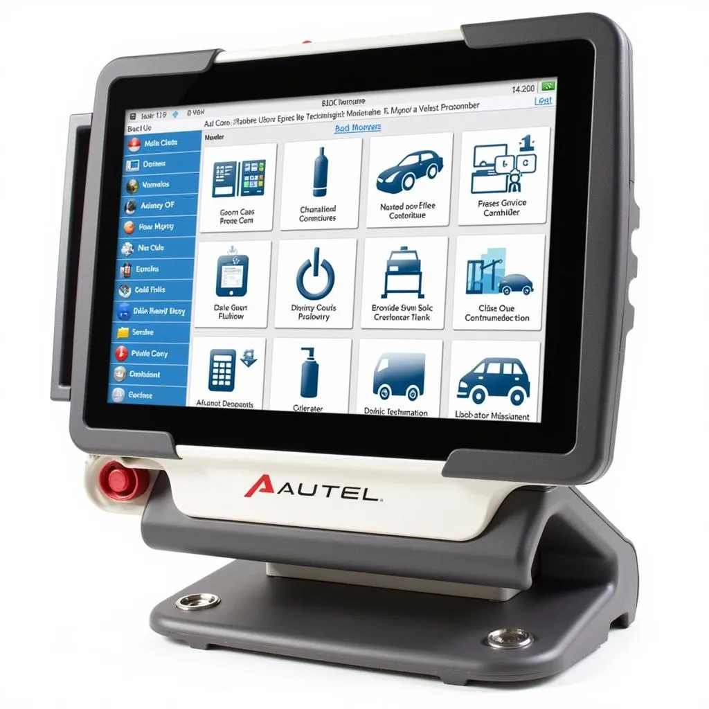 Autel MaxiSys 909 EV User Interface