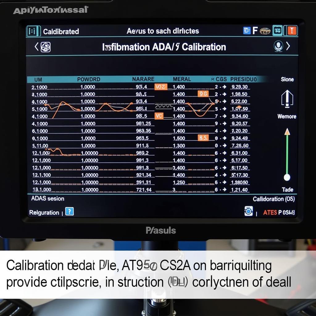 Autel MaxiSys ADAS CSC0500 04 Calibration Results