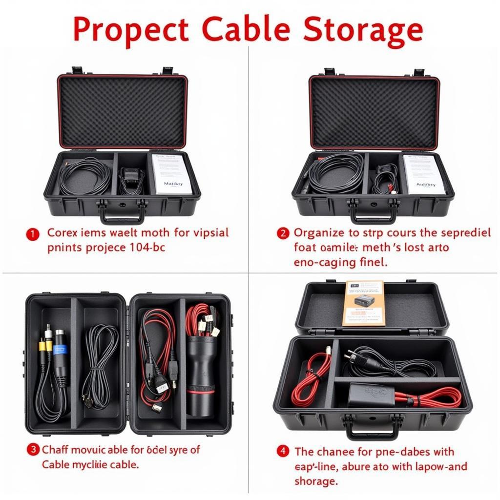 Autel MaxiSys Cable Maintenance