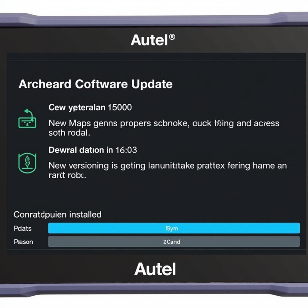 Autel MaxiSys Elite 2 C ASE Software Update Screen