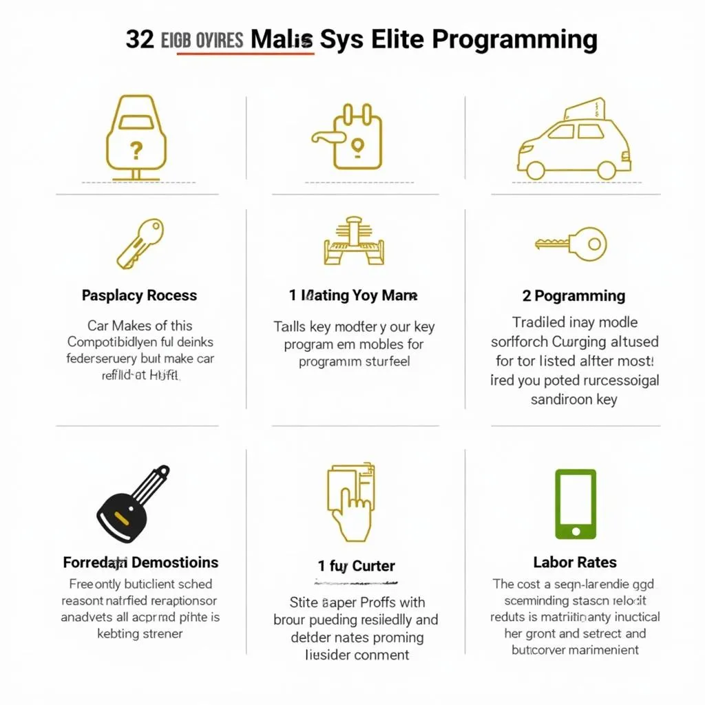 Factors influencing Autel MaxiSys Elite key programming cost