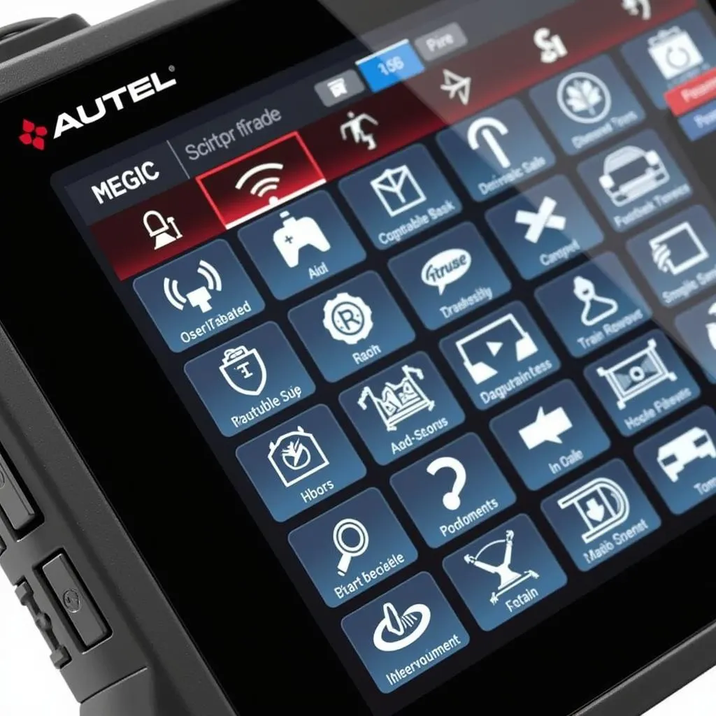 Autel MaxiSys MS808TS Interface