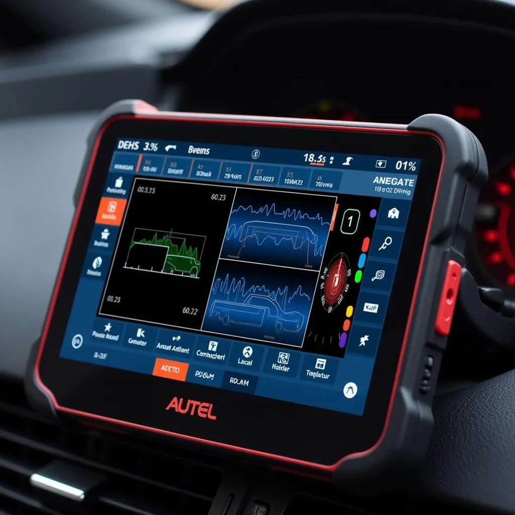 Autel MaxiSys MS906BT diagnostic screen