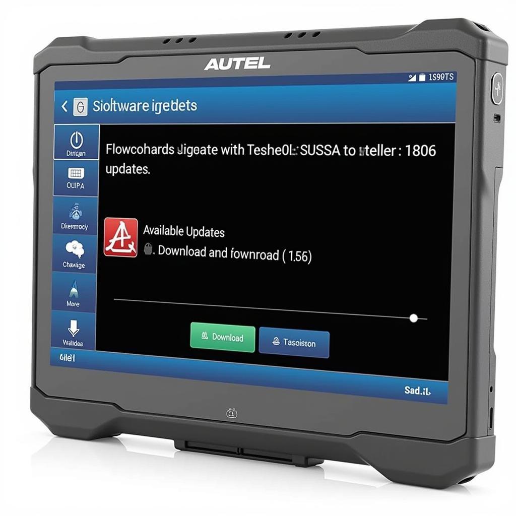 Autel MaxiSys MS906TS update screen