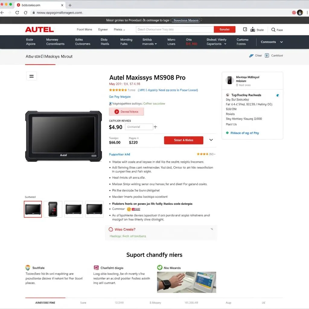 Autel Maxisys MS908 Pro UK Online Shop