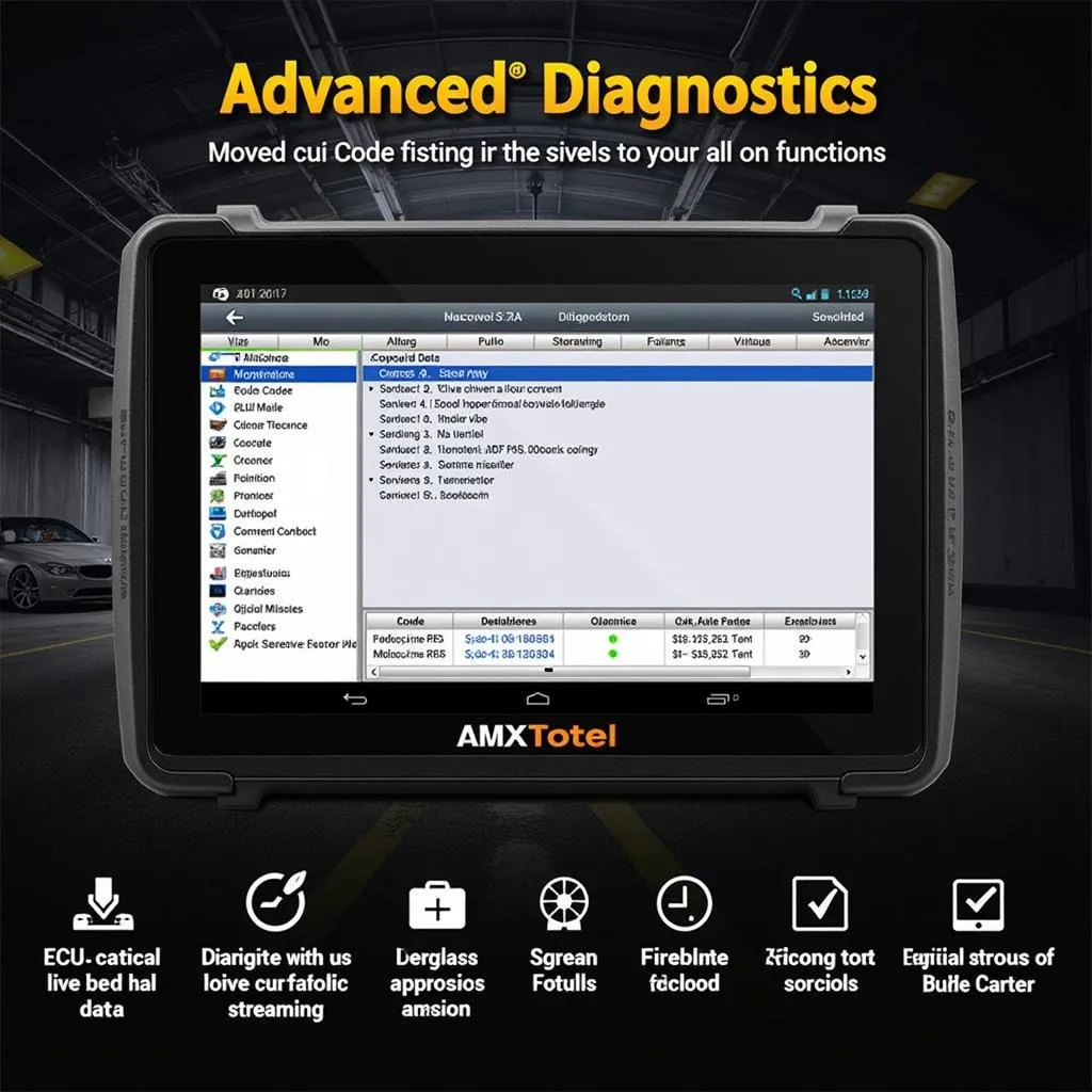 Autel MaxiSys MS908BT Diagnostic Functions