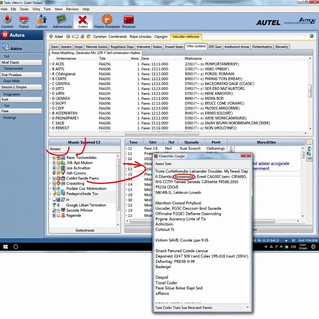 Autel MaxiSys MSUltra Diagnostic Screen