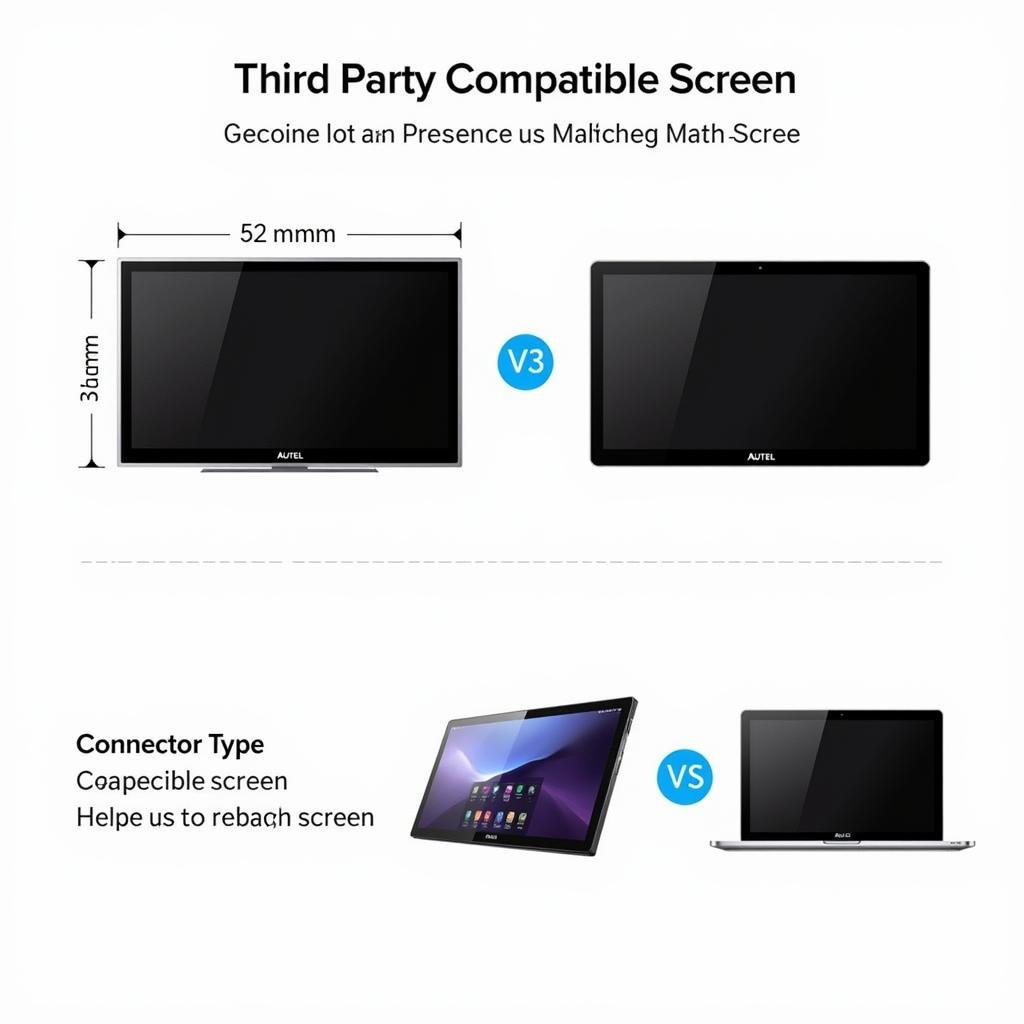 Autel MaxiSys Screen Replacement Options