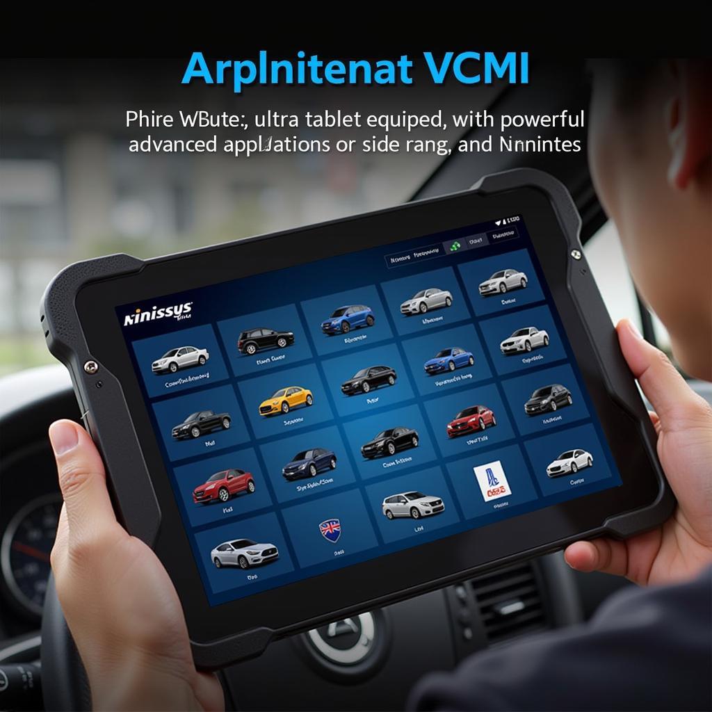 Autel MaxiSys Ultra Diagnostic Tablet with Advanced VCMI for comprehensive vehicle diagnostics