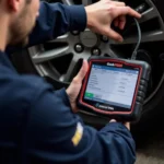 Autel MaxiTPMS PAD Diagnosing TPMS Issues