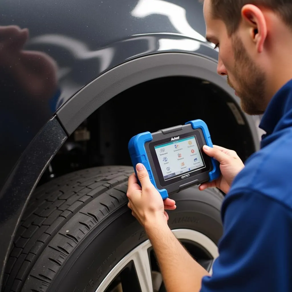 Performing a TPMS Relearn Procedure 