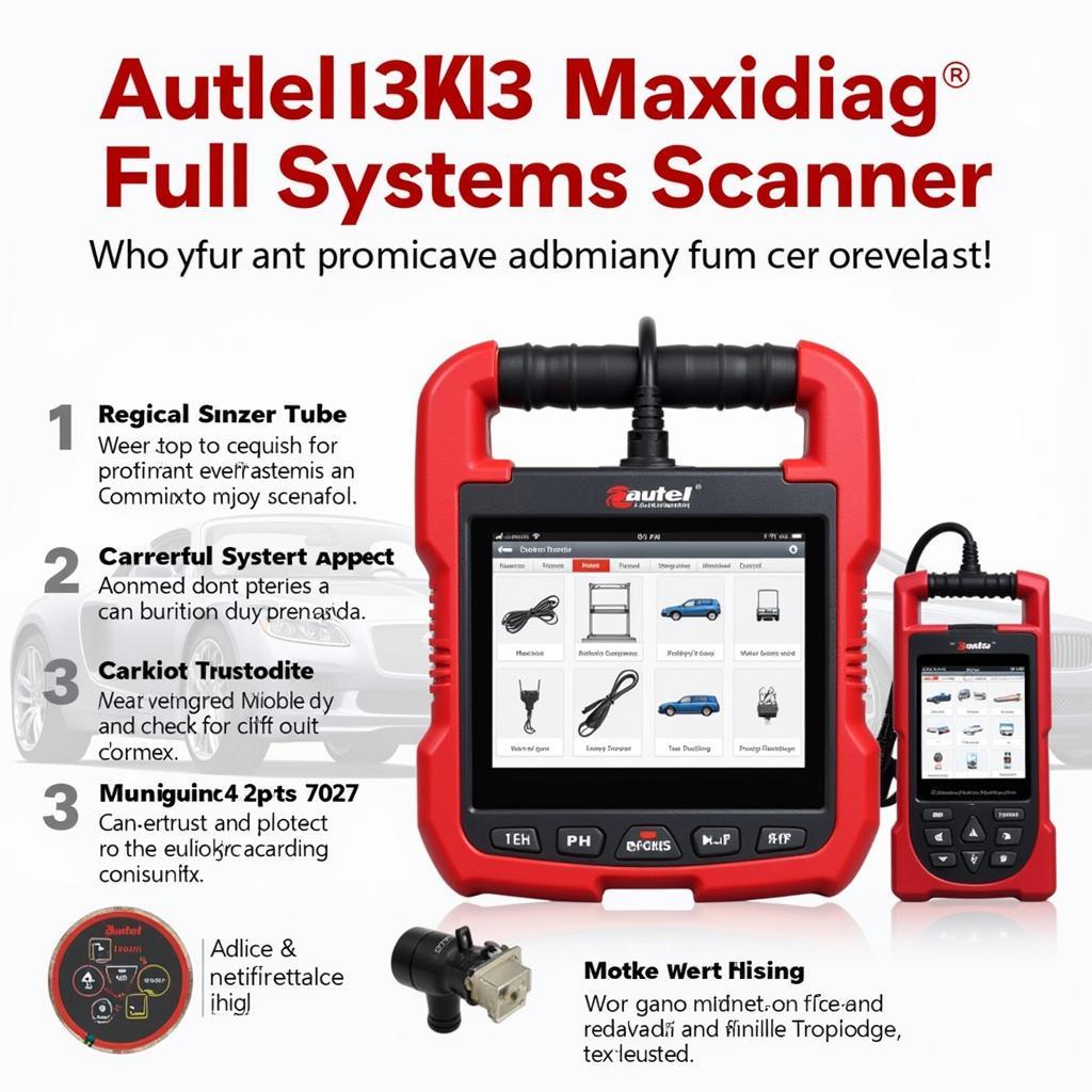 Autel MD802 Maxidiag Elite Full Systems Scanner