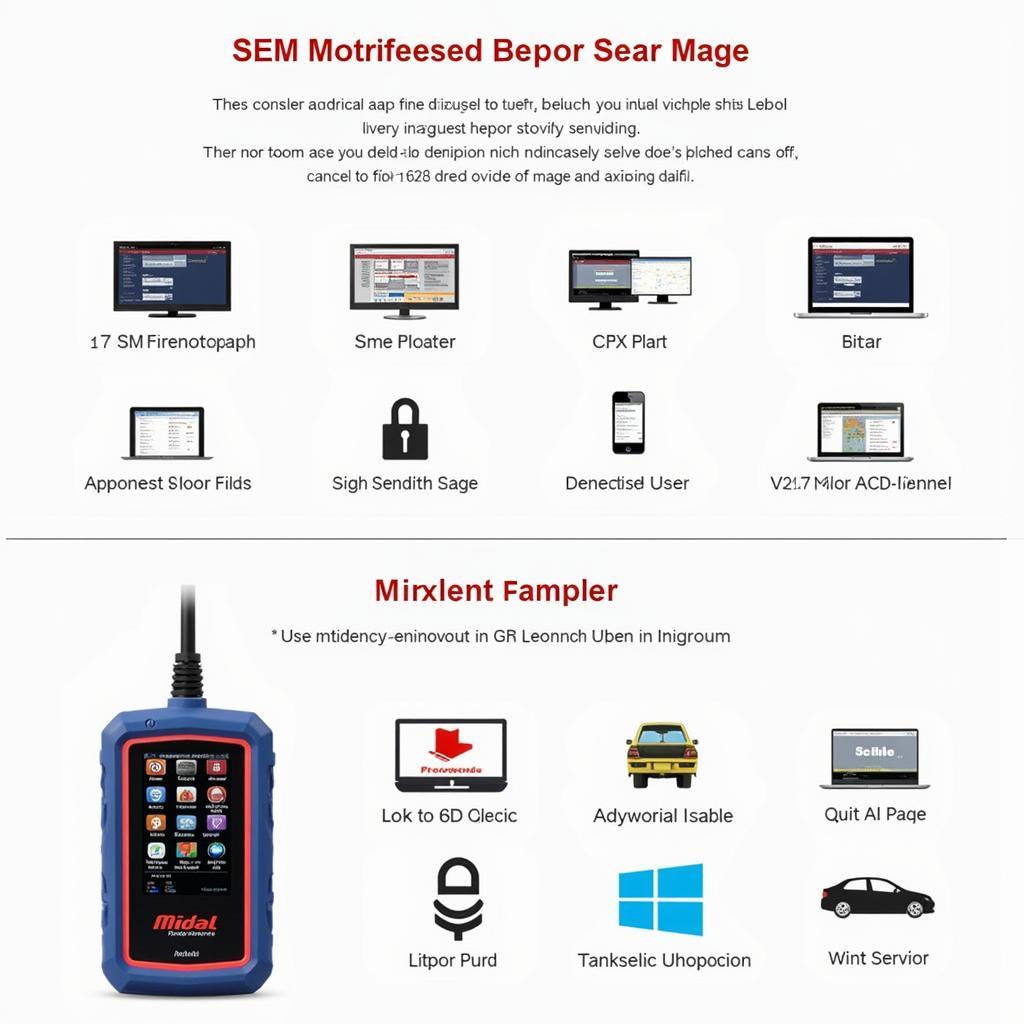 Autel Midas OBD Scanner Features