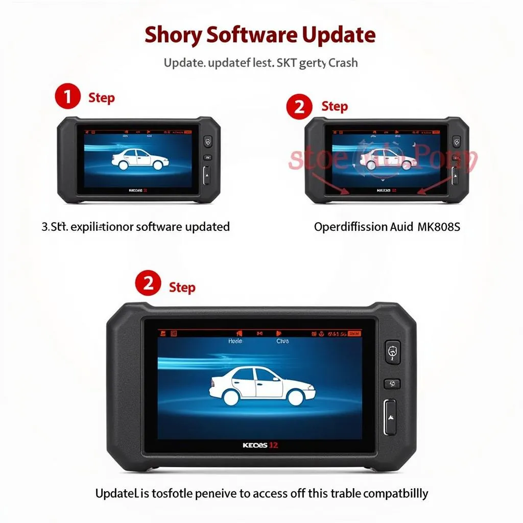 Autel MK808S Software Update Process