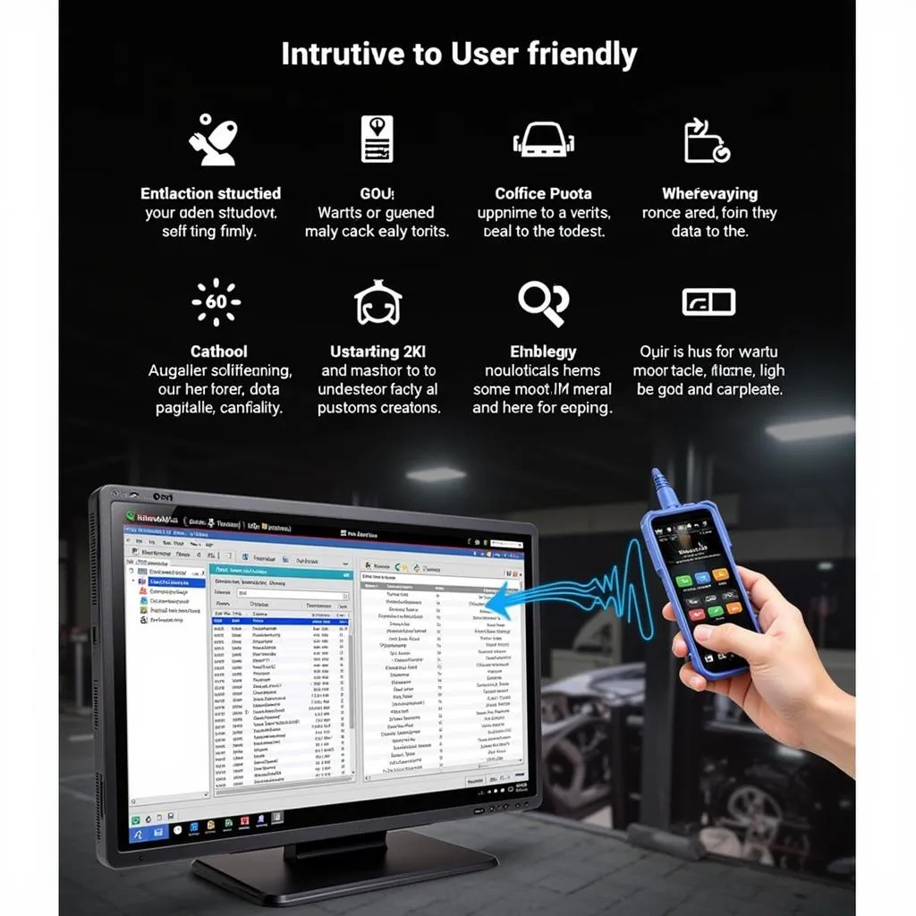 Autel MaxiCOM MK900BT user interface