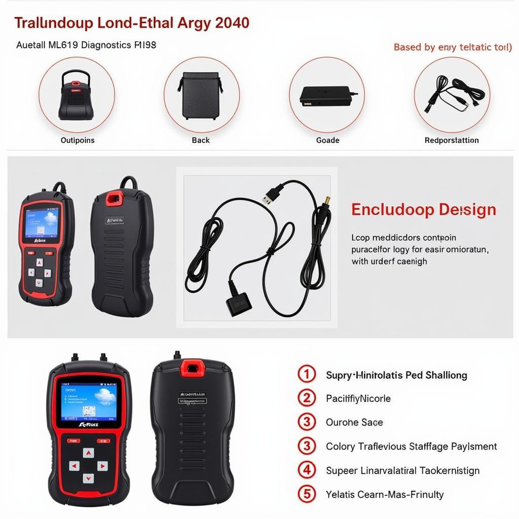 Autel ML619 Diagnostic Tool for Toyota