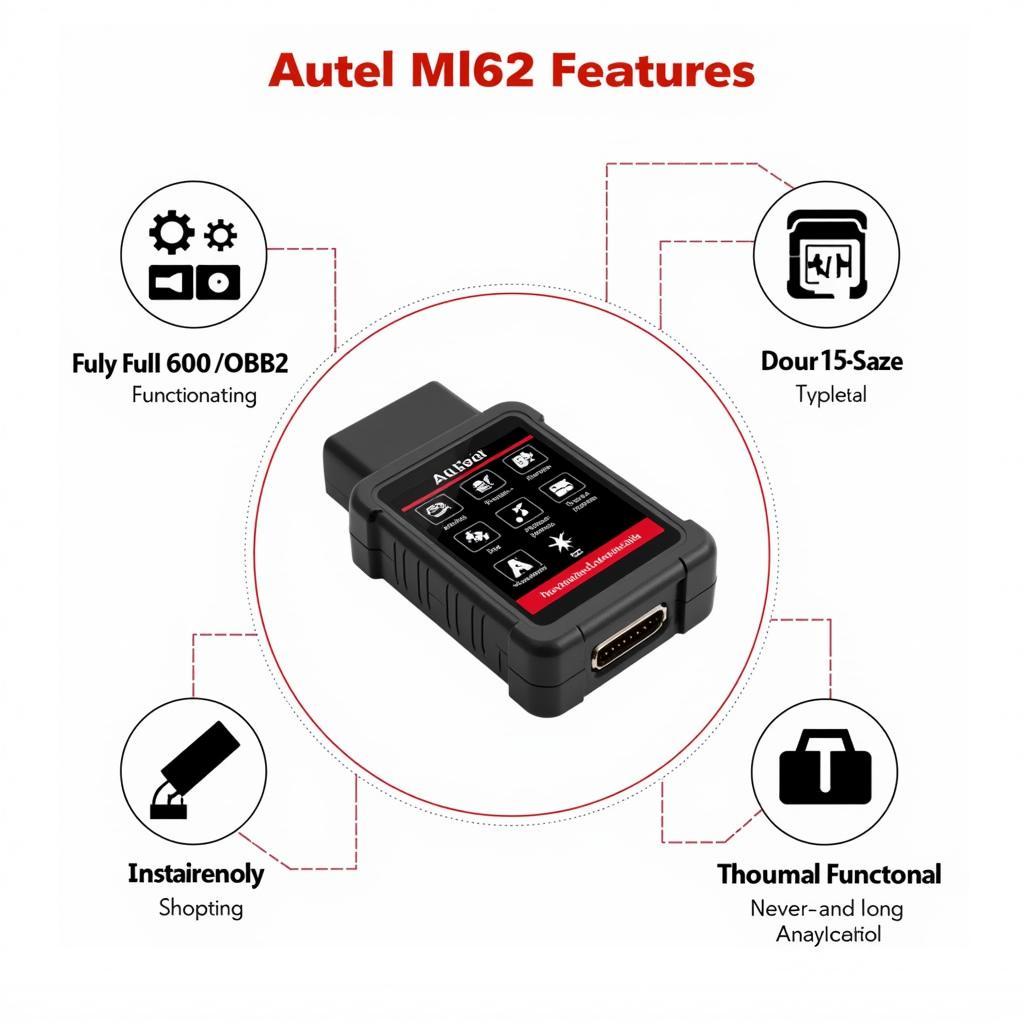 Autel ML629 OBD2 Scanner Features