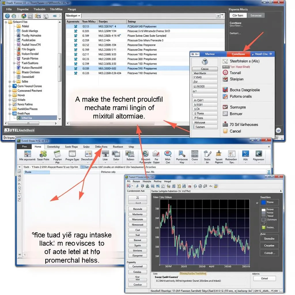 Autel MaxiSys MS909 Software Interface