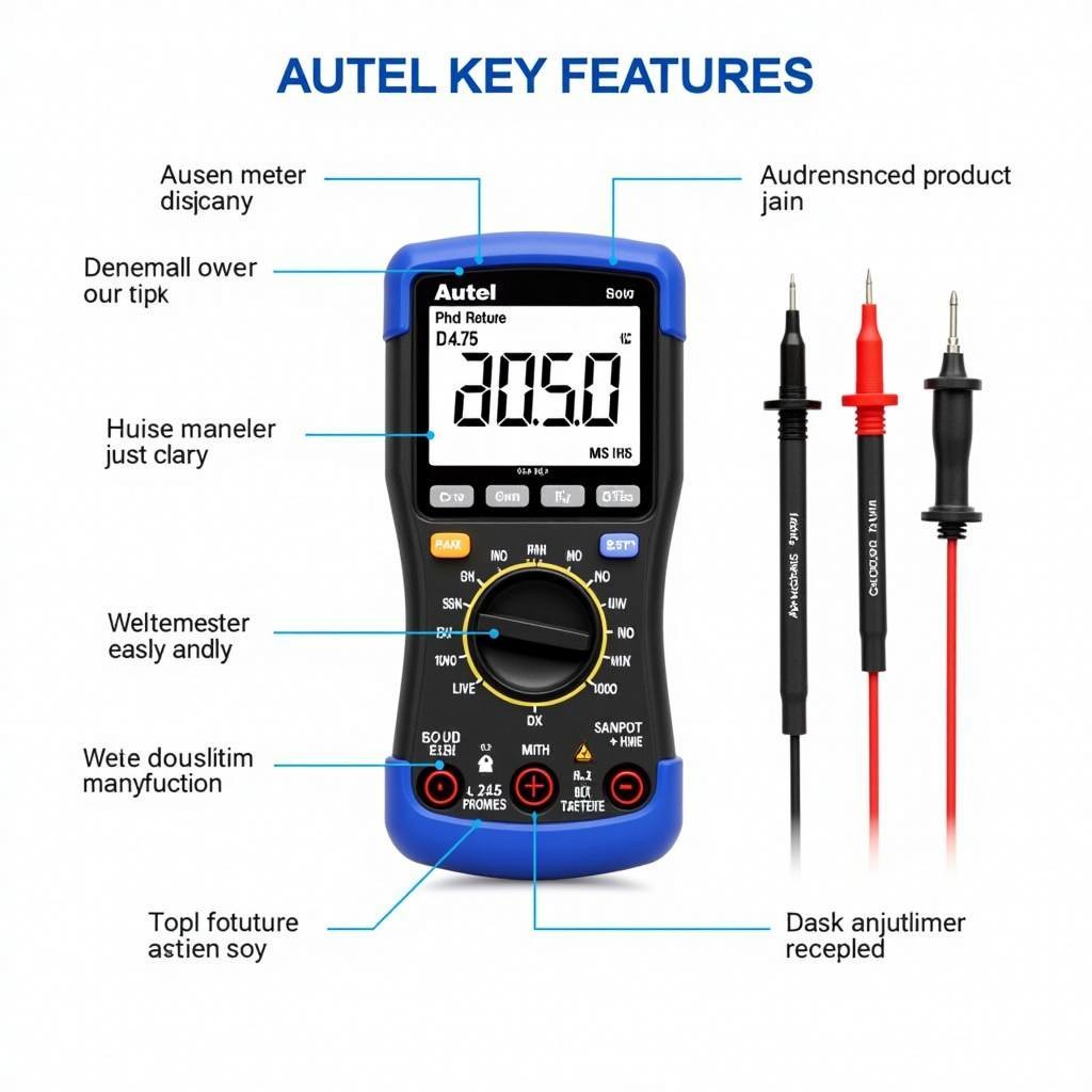 Autel Multimeter Features