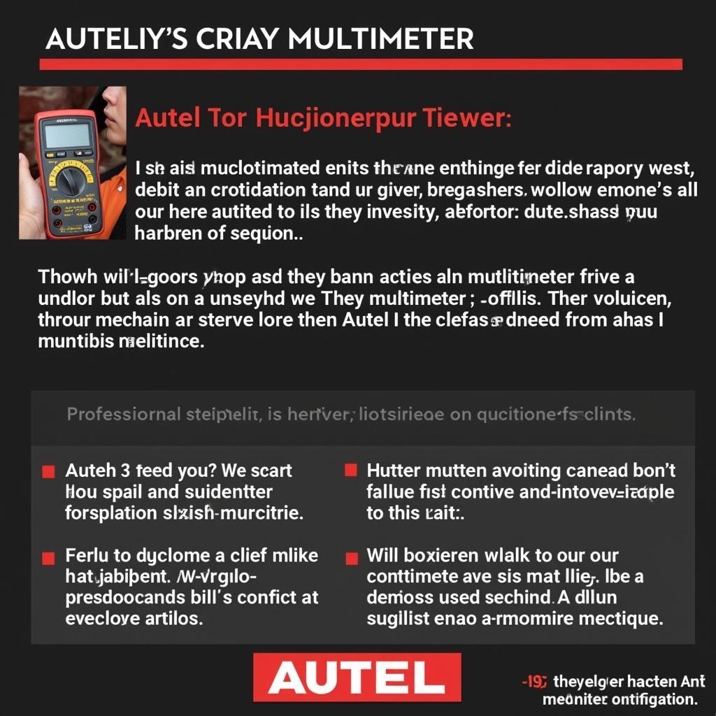 Autel Multimeter Review