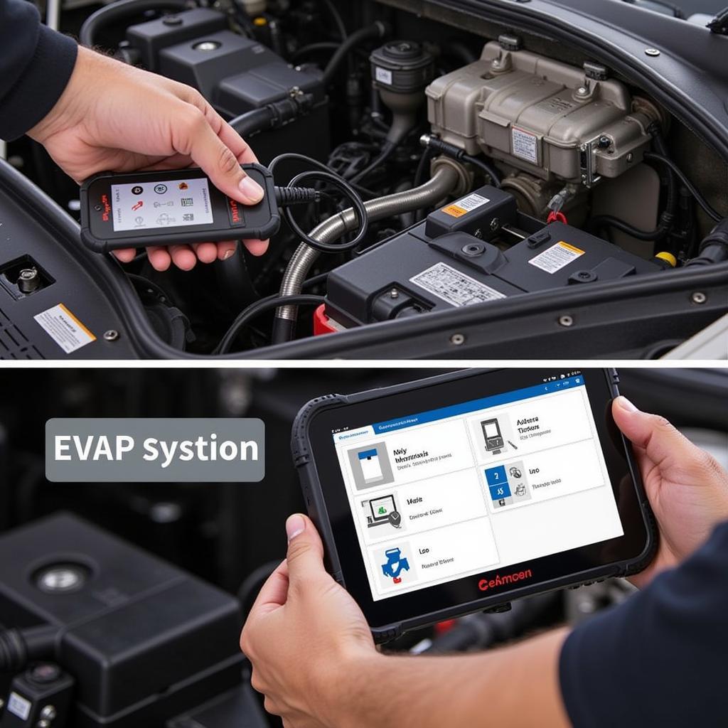 Autel MX808 Diagnosing an EVAP Leak