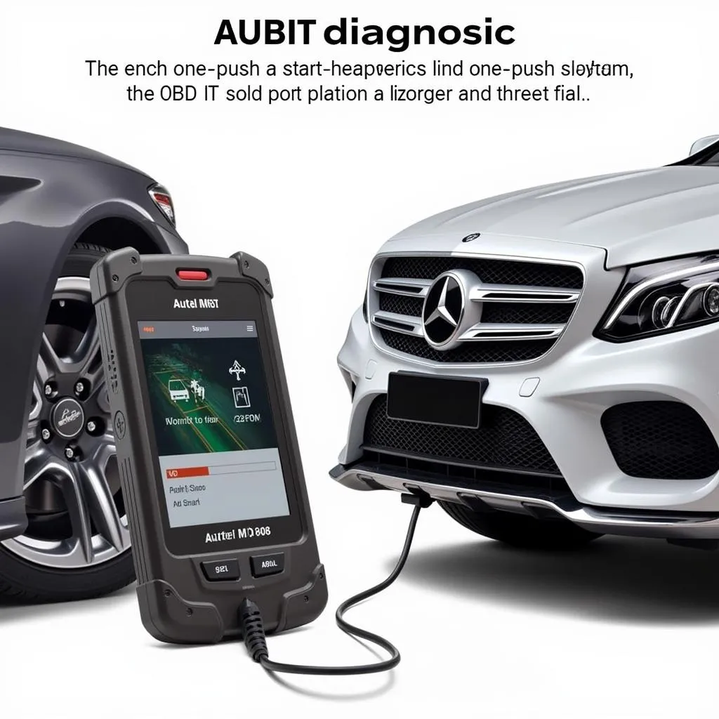 Autel MX808 Diagnosing One-Push Start System