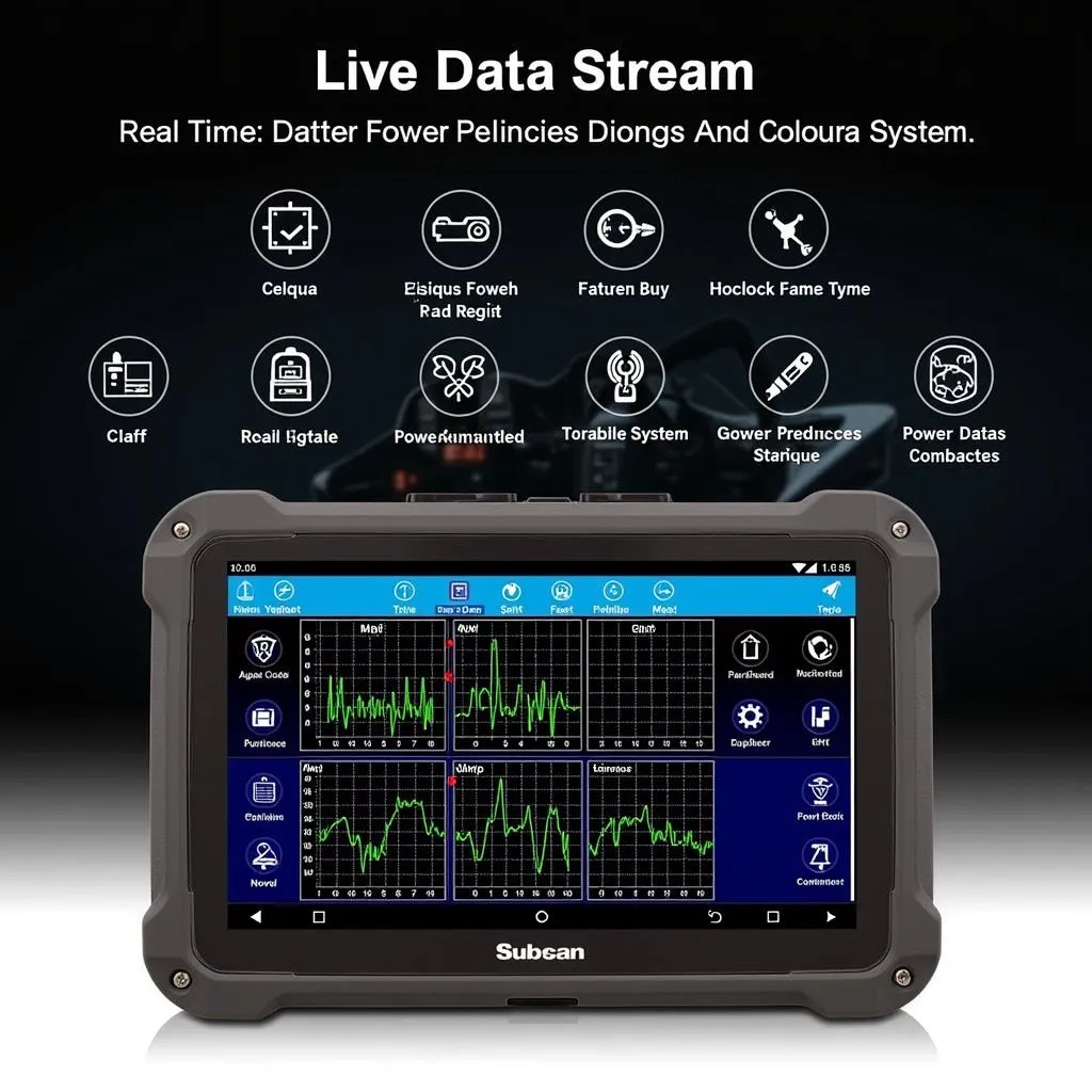 Autel MX900 BT Live Data Stream